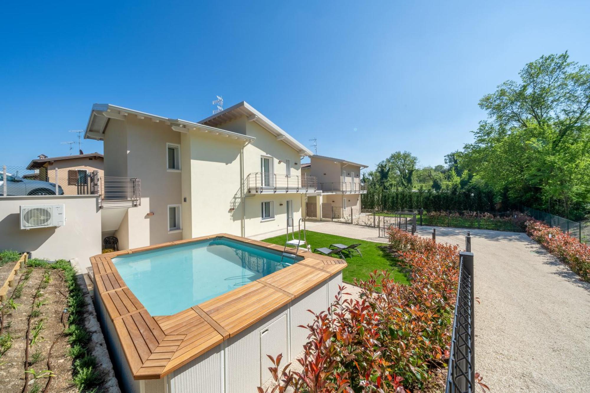 Luxury Villas Gardenia With Private Pool Padenghe sul Garda Exterior foto